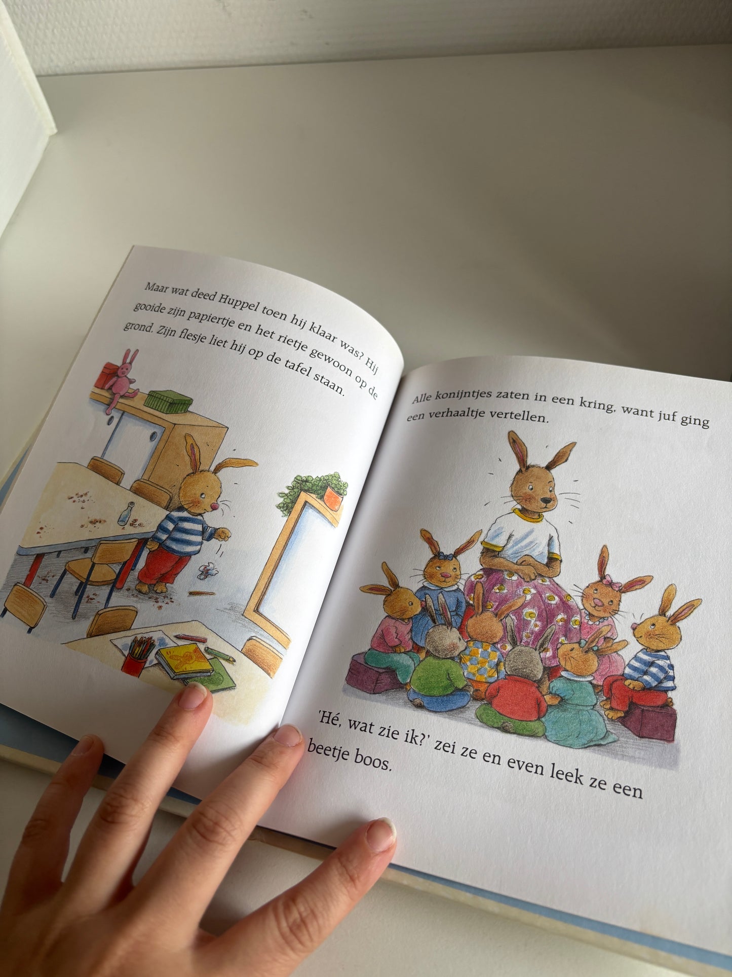 Kleine Huppel wil niet opruimen