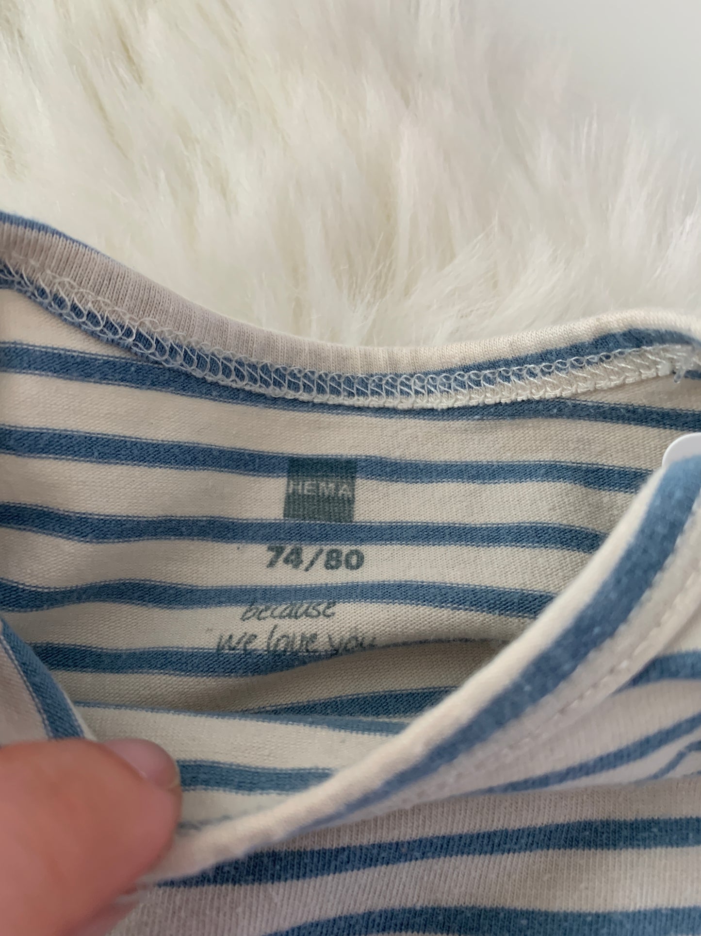 Hema bundel rompers 74/80 - zeer goede staat 💸