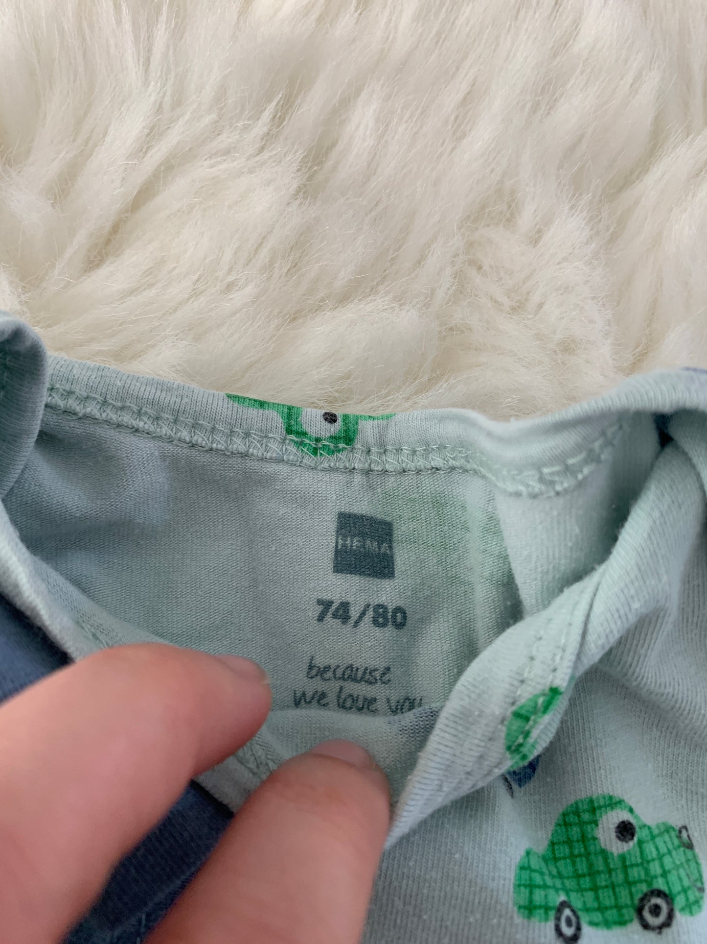 Hema bundel rompers 74/80 - zeer goede staat 💸