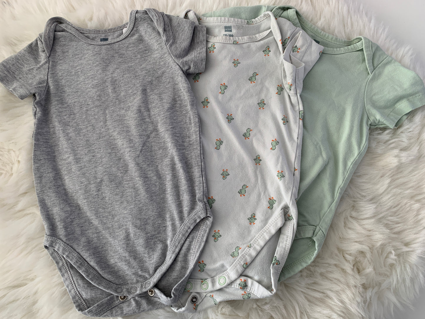 Hema bundel rompers 74/80 - zeer goede staat 💸
