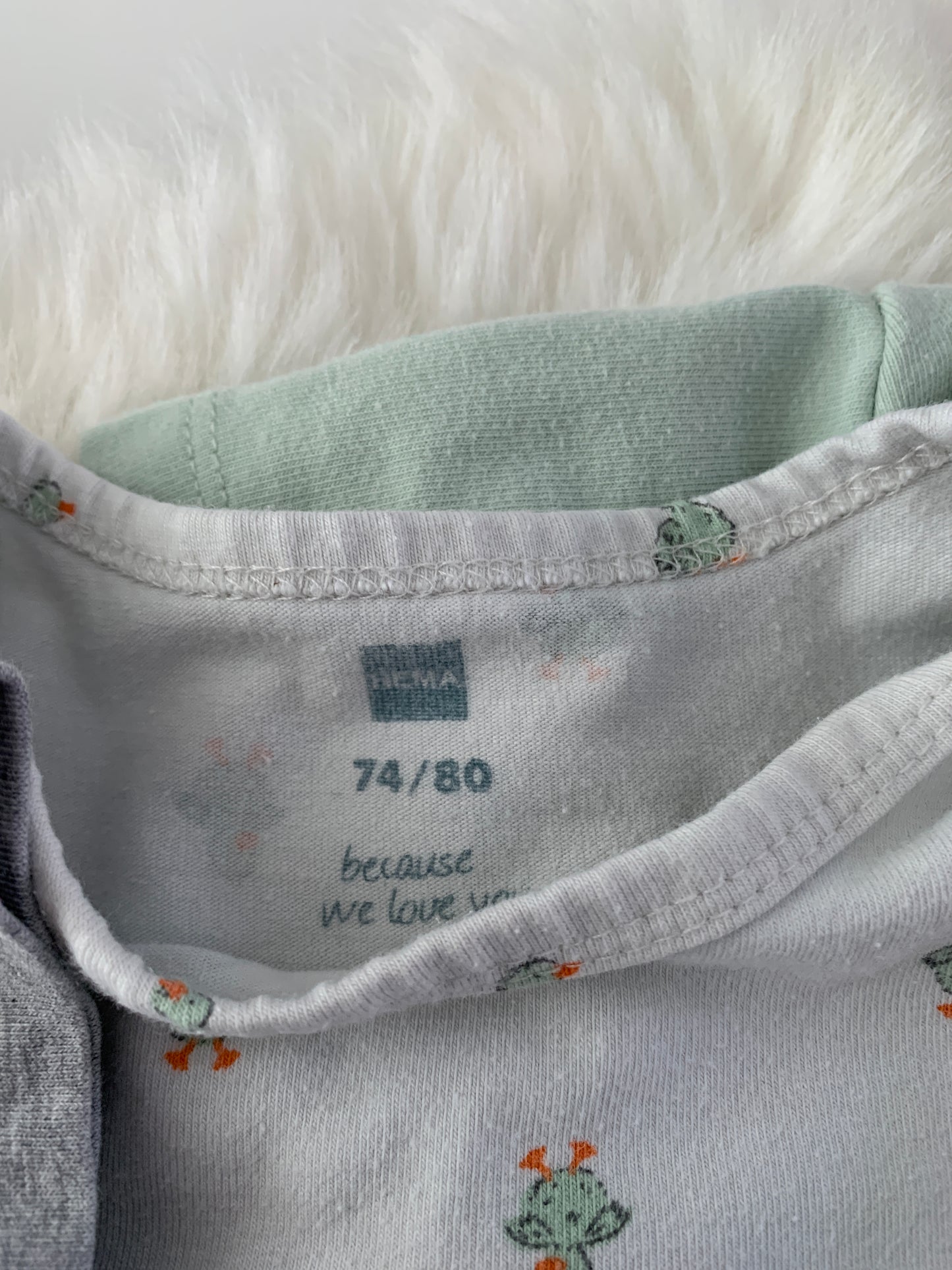 Hema bundel rompers 74/80 - zeer goede staat 💸