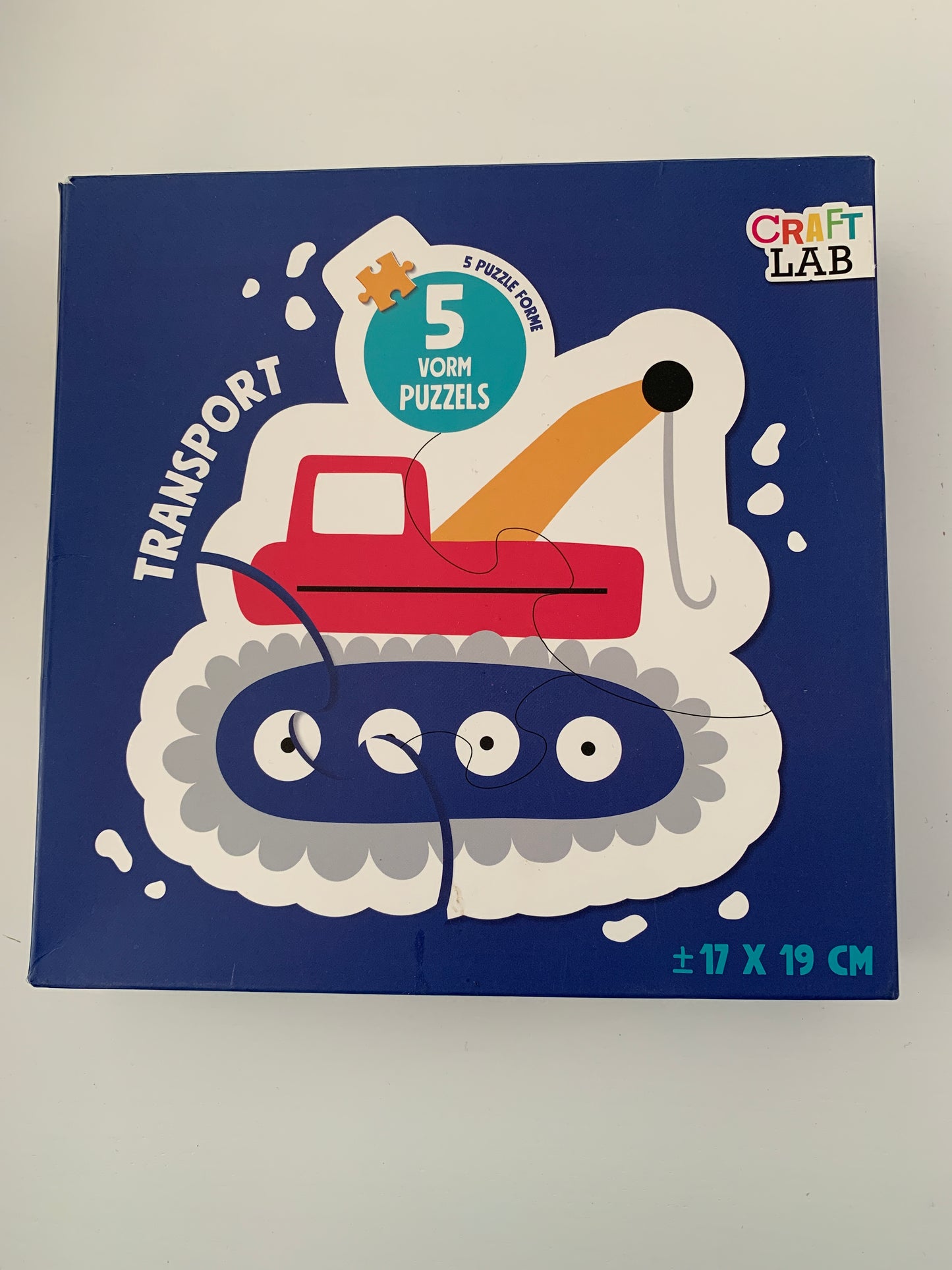 Craft Lab voertuigenpuzzels 3+ - zeer goede staat ⚡