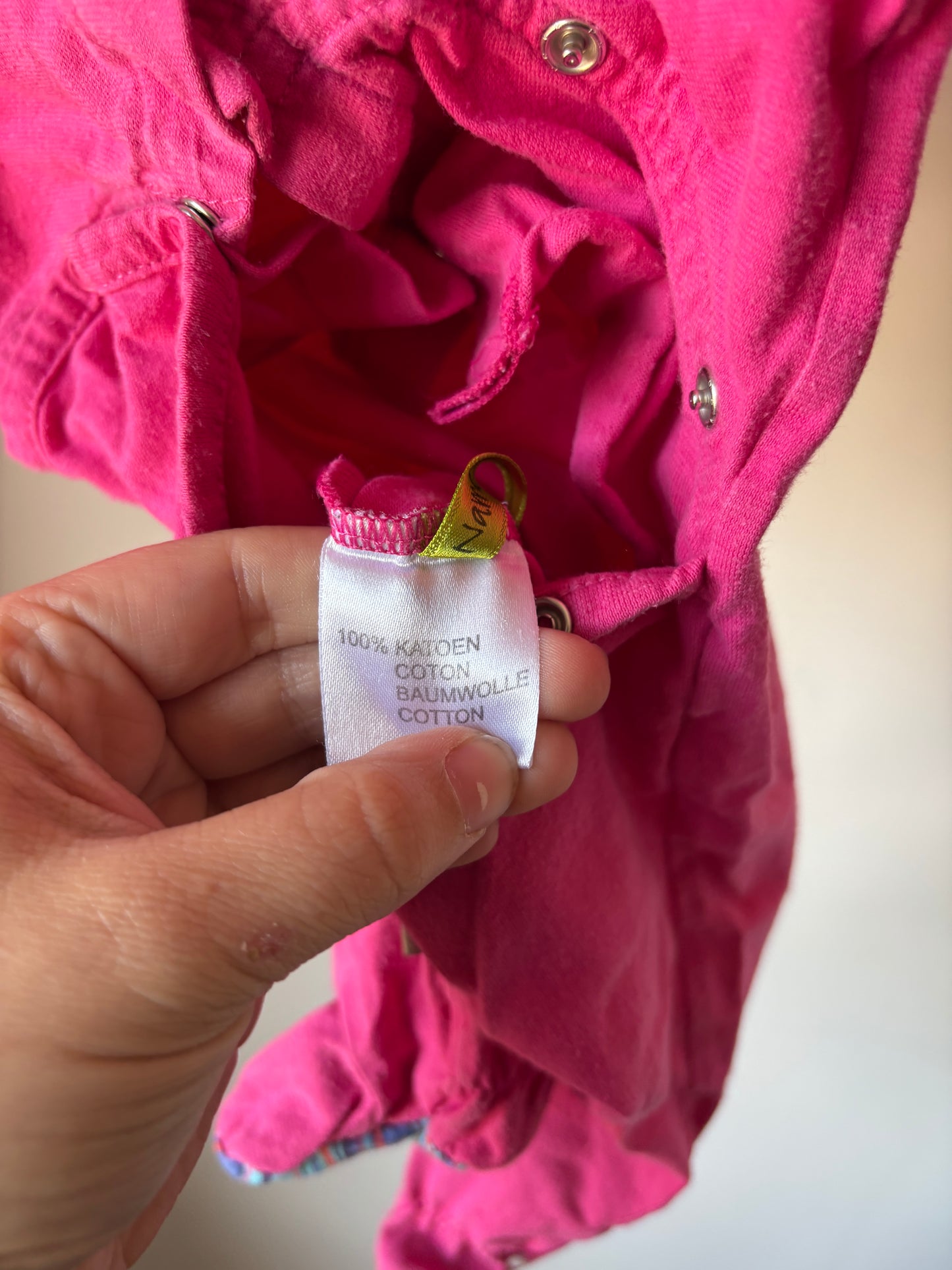 Eendelige roze pyjama