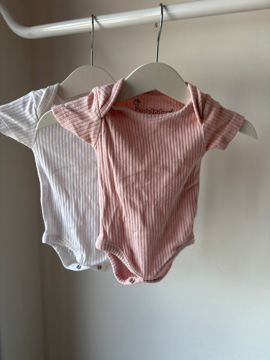 Bundel rompers met korte mouwen (2)