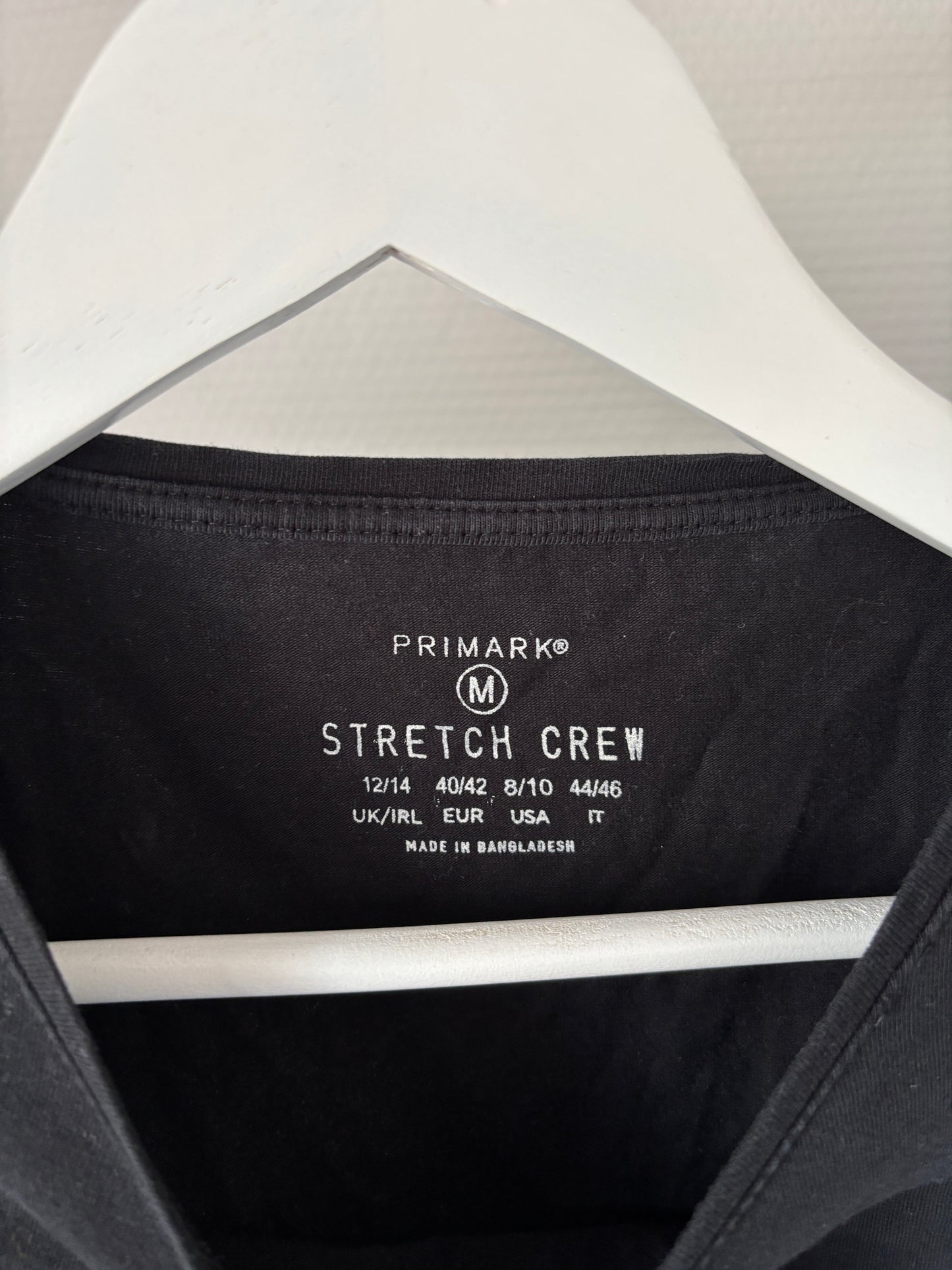 Zwarte basic T-shirt