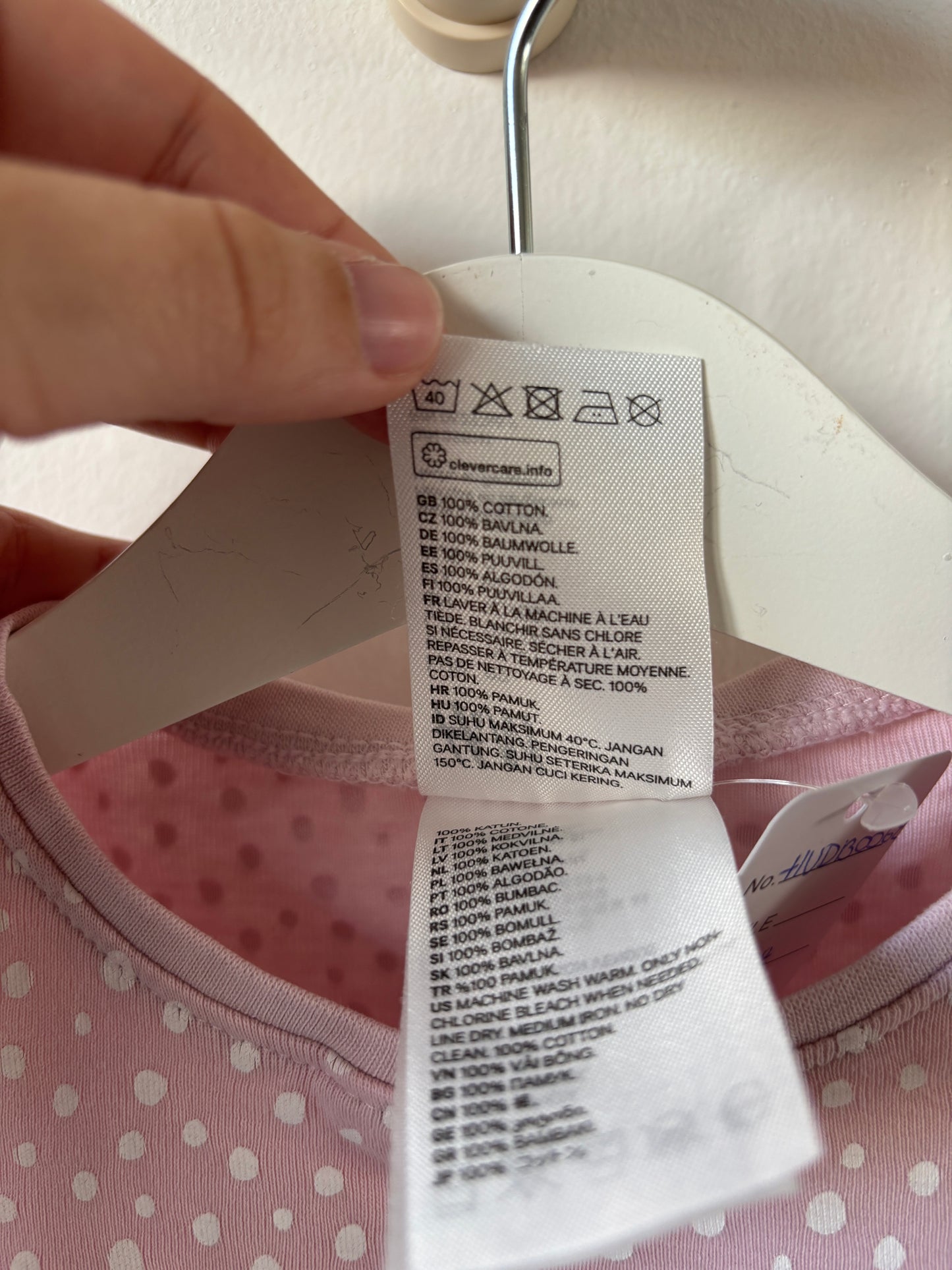 H&M pyjama 92 - goede staat