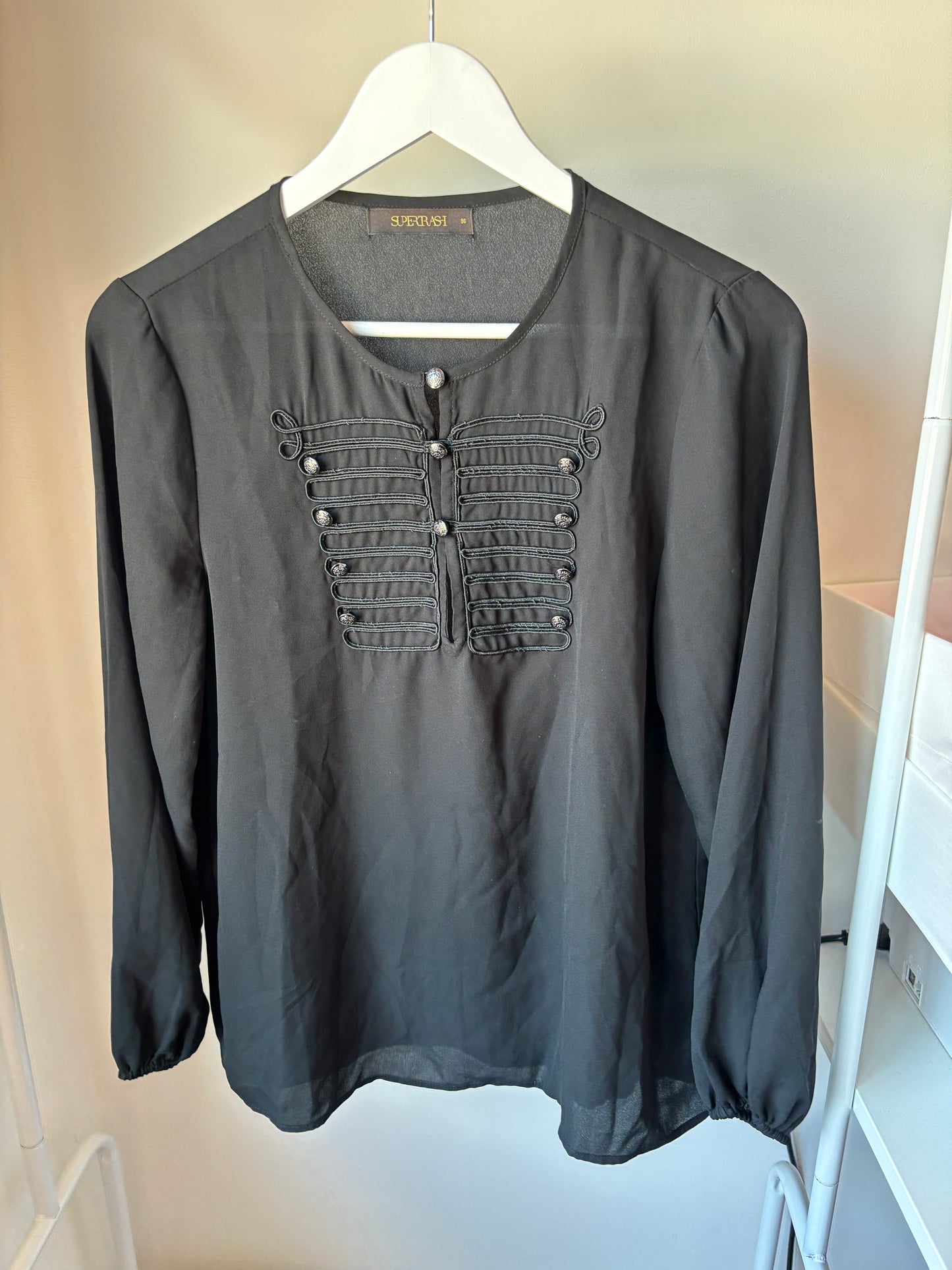 Zwarte blouse