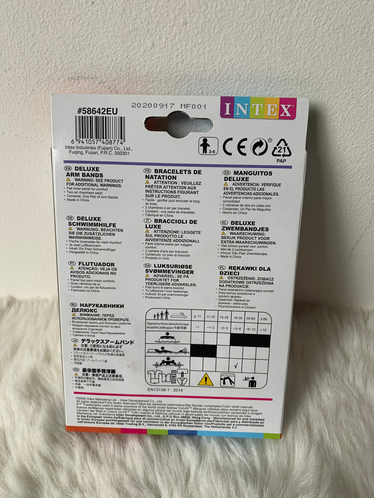 Zwembandjes | Intex | 3-6 jaar