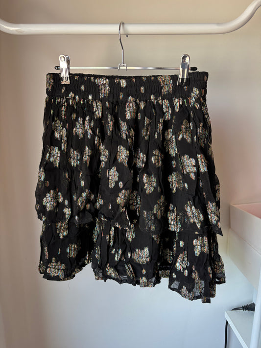 Zwarte rok met glitters