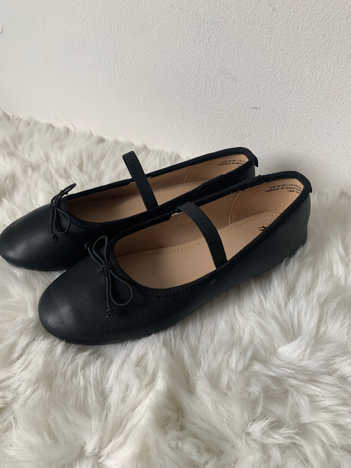 Zwarte ballerina's | H&M | 32