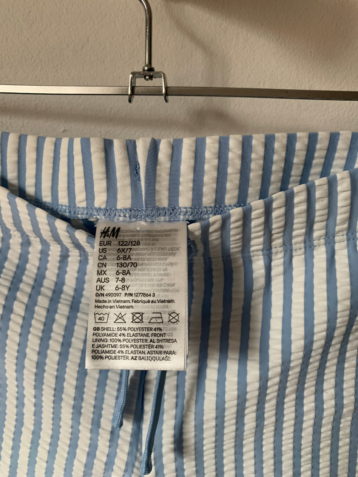 Gestreepte zwembroek | H&M | 122/128