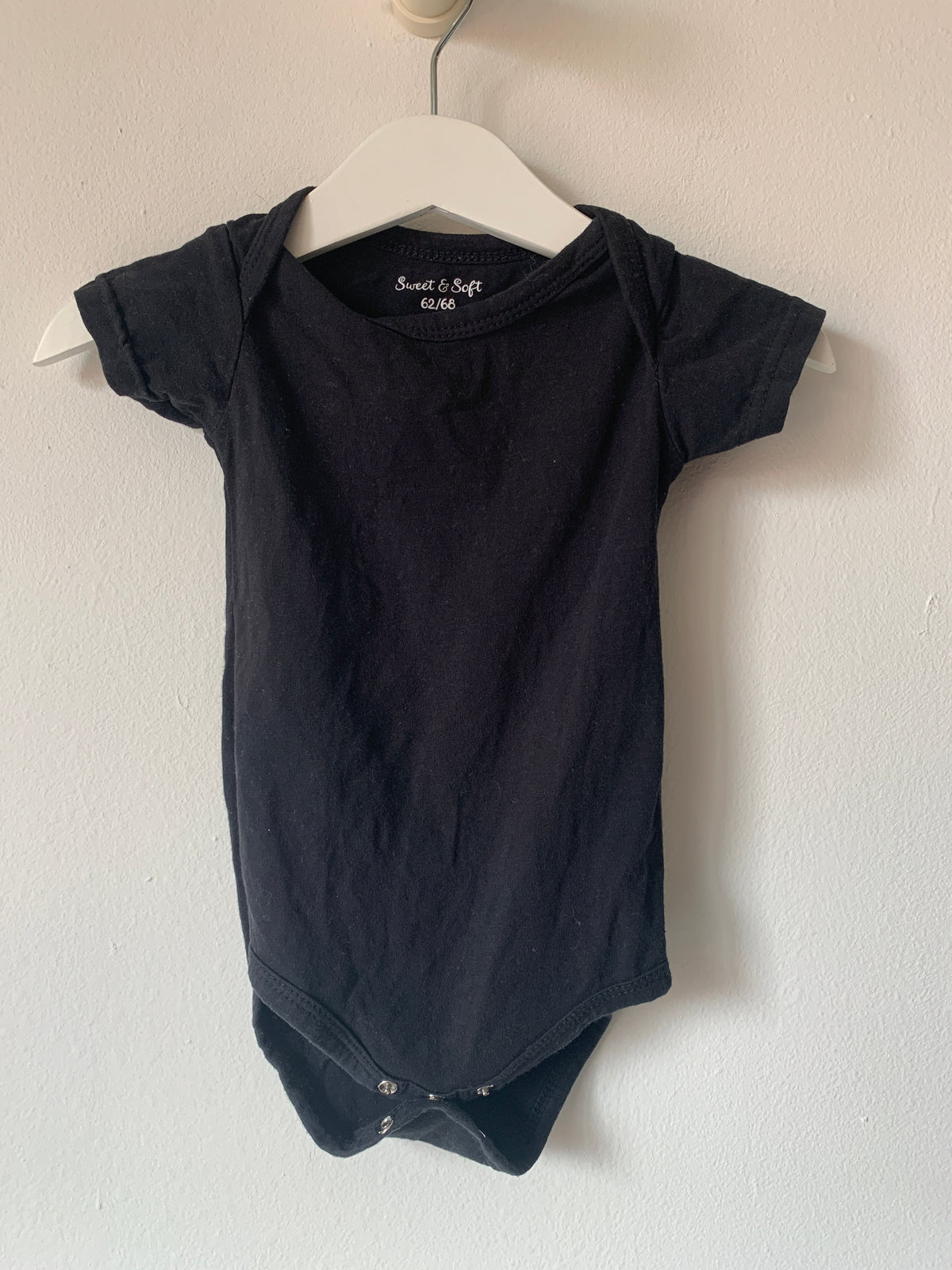 Zwarte romper | Zeeman | 62/68