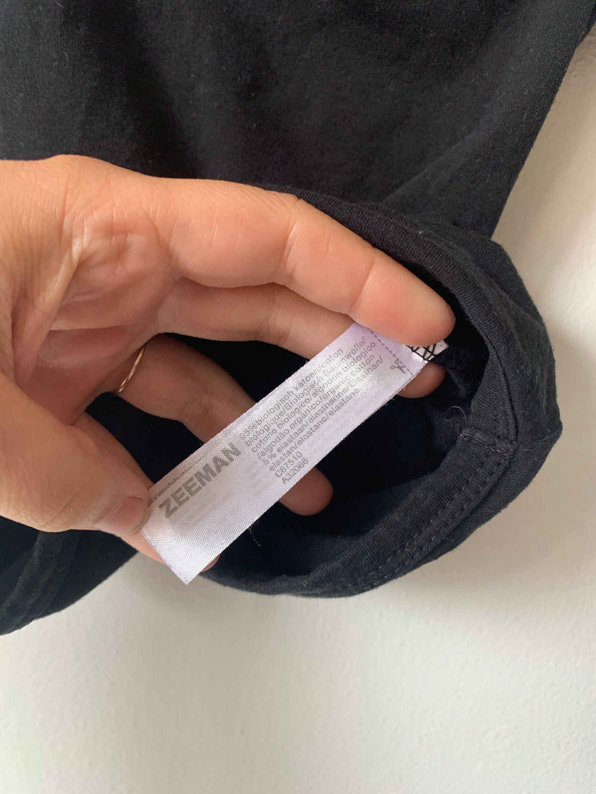 Zwarte romper | Zeeman | 62/68