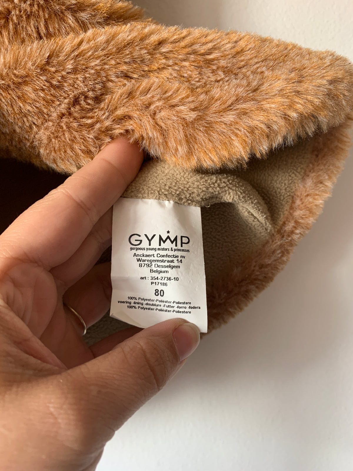 Bruine gilet | Gymp | 80