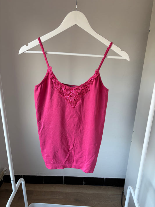 Roze basic top