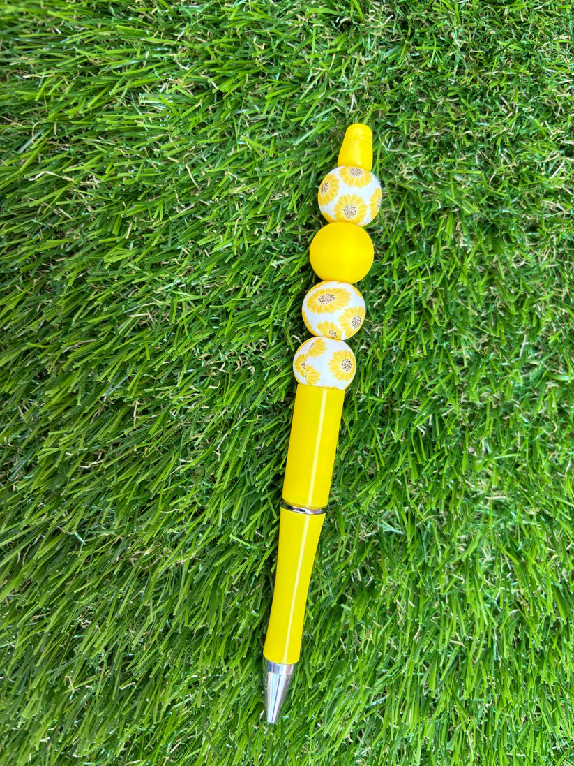 Balpen met geprinte kralen