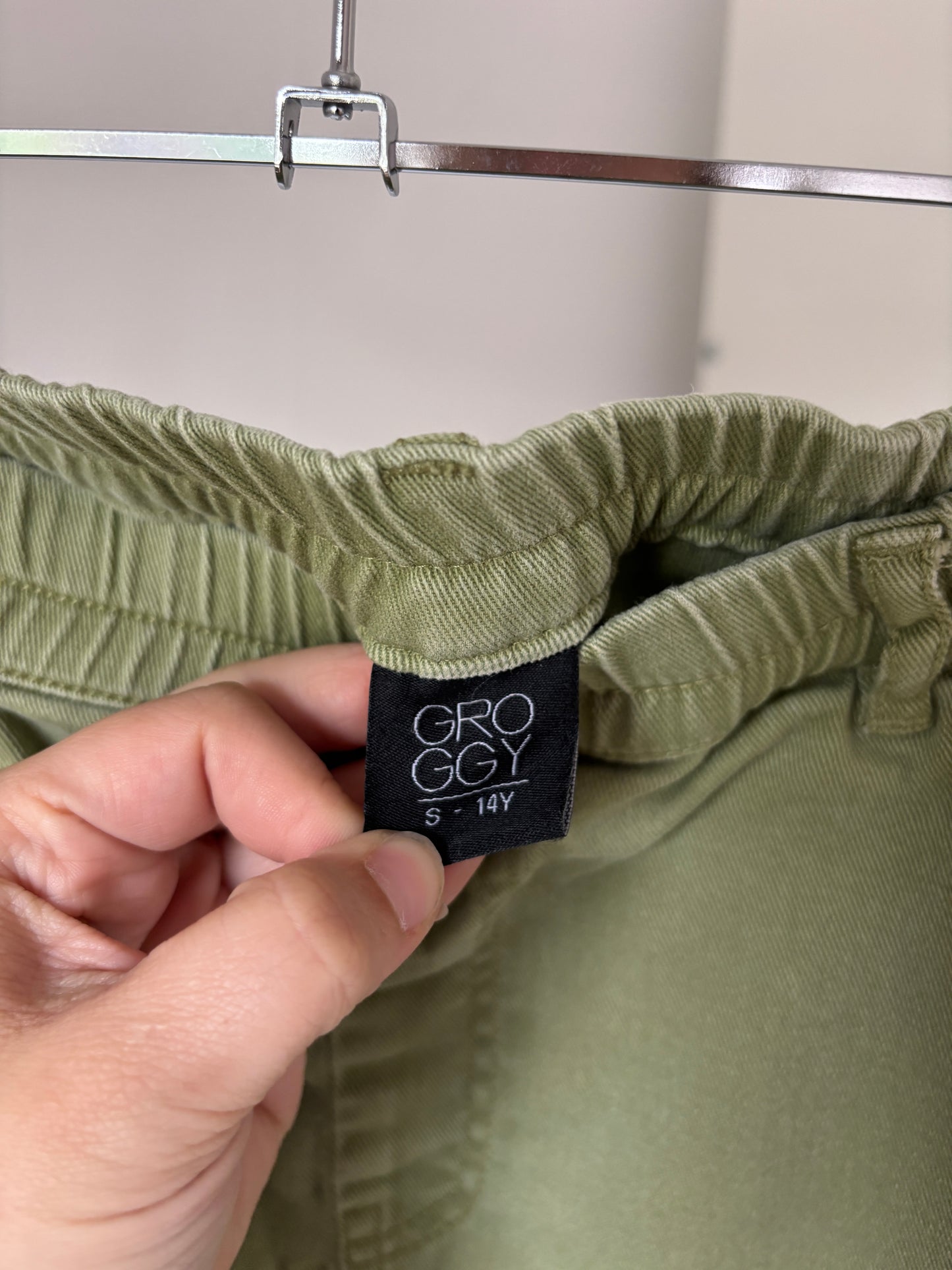 Khaki Cargojeans