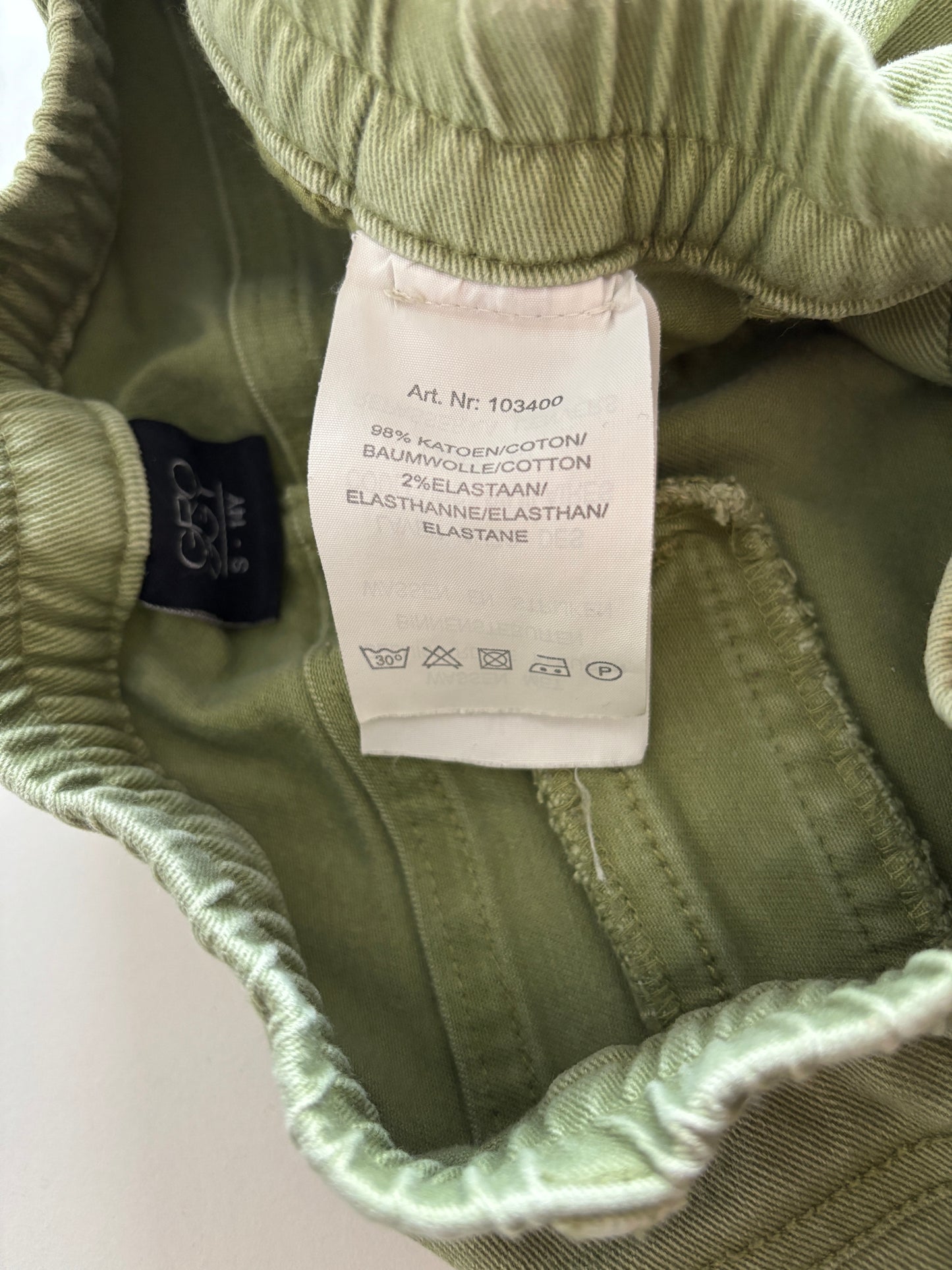 Khaki Cargojeans