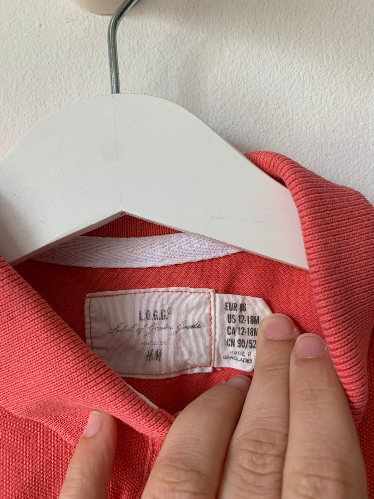 Roze polo | H&M | 86