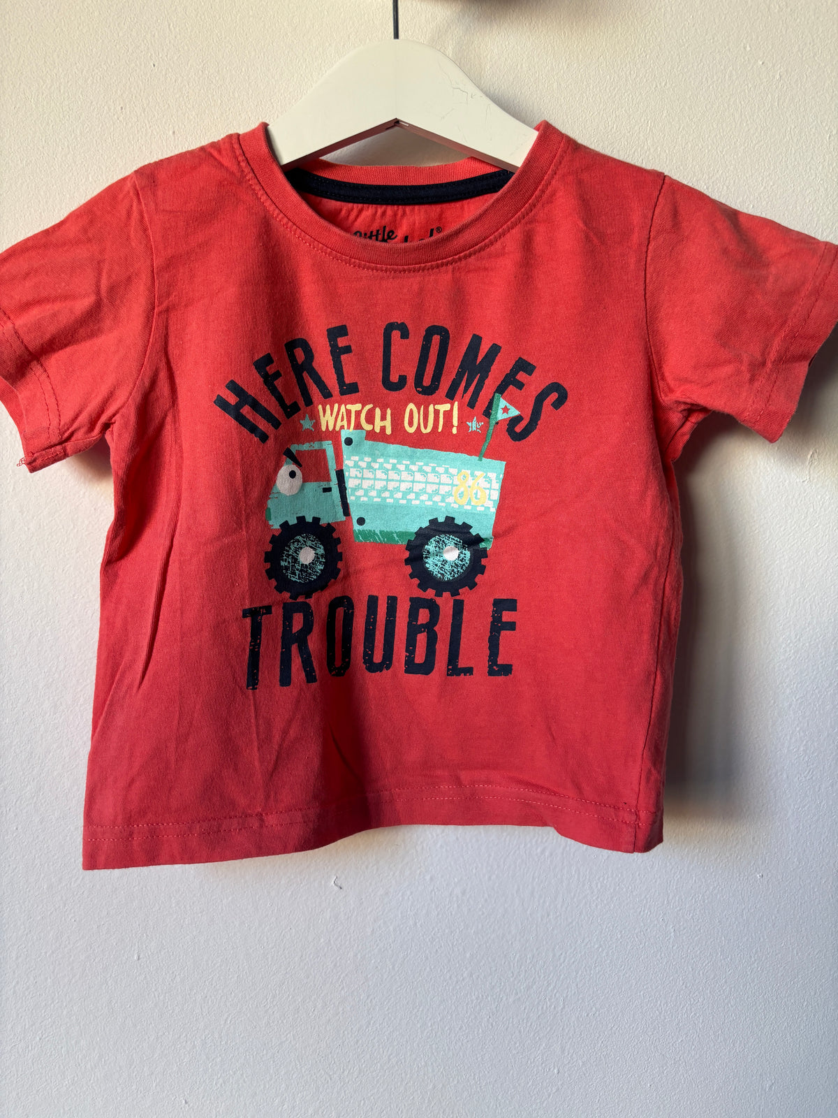 Little Rebel T-shirt 98 - nieuwstaat ⚡