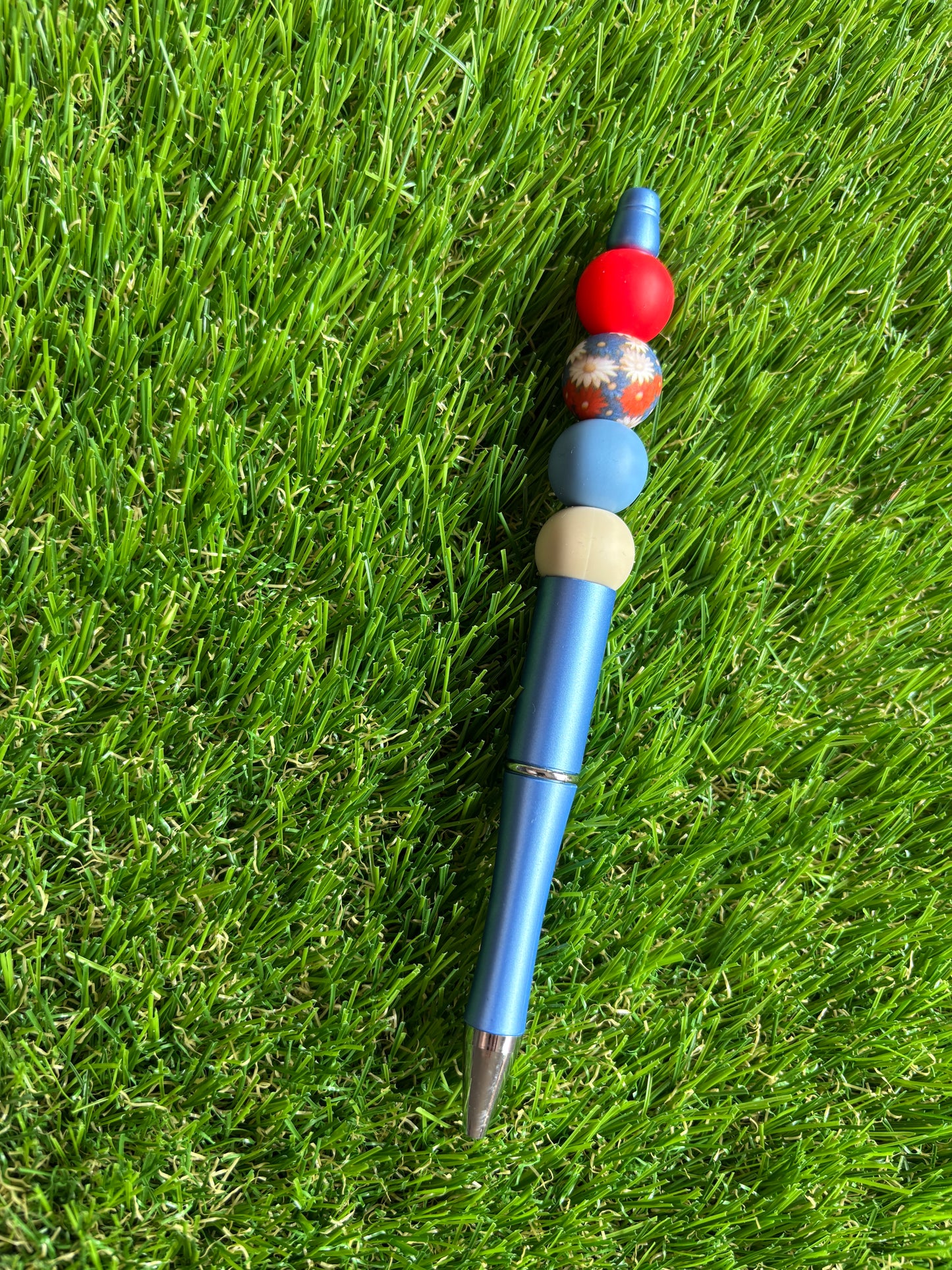 Balpen met geprinte kralen