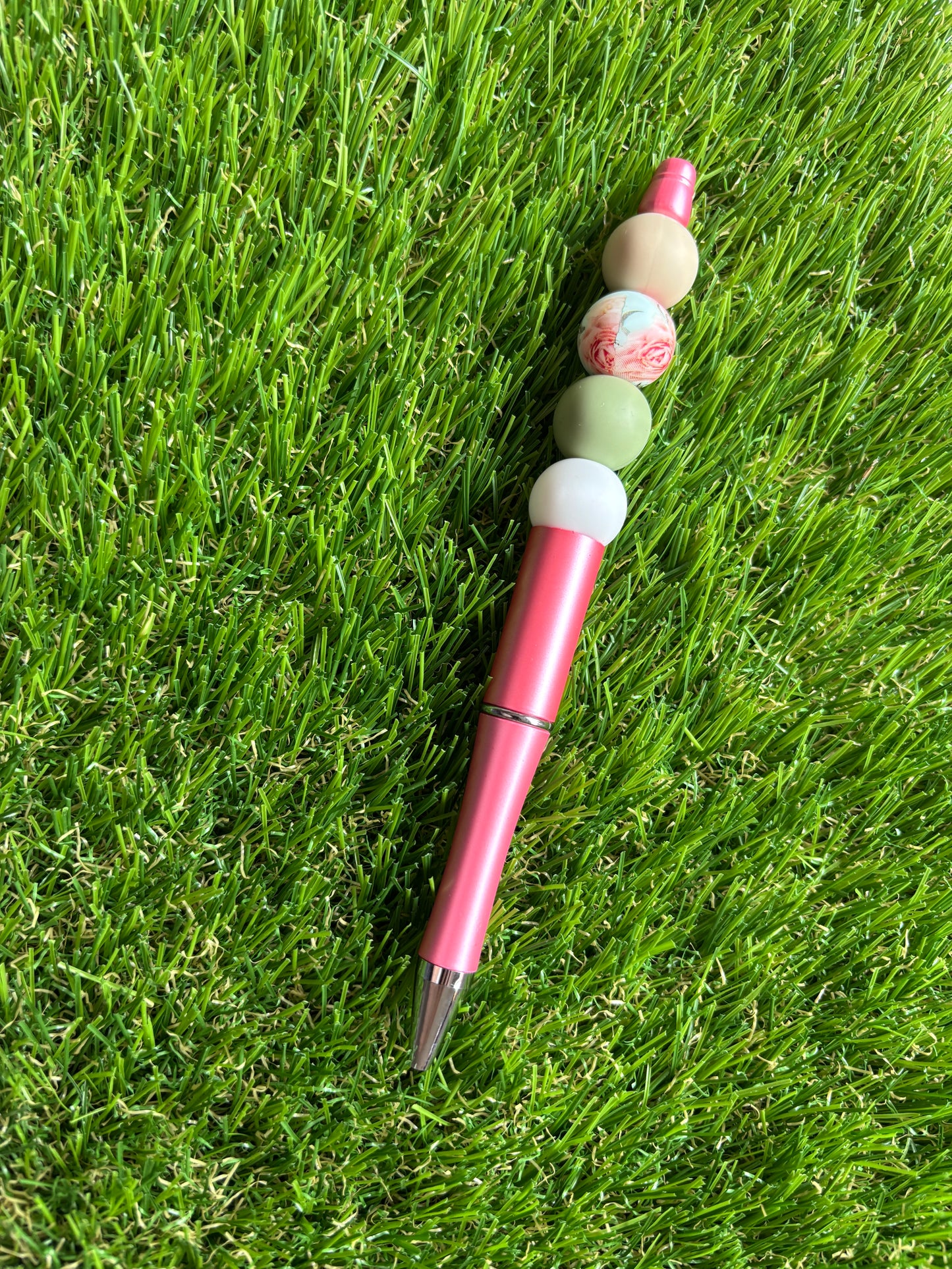 Balpen met geprinte kralen