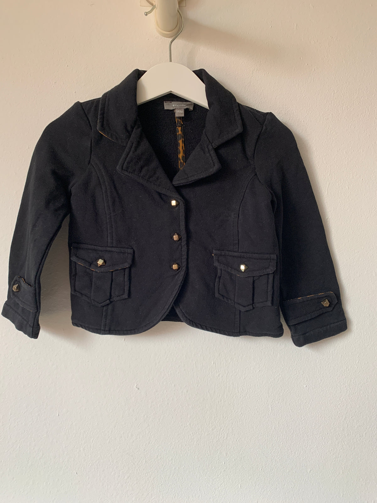 Zwarte blazer | Microbe | 86