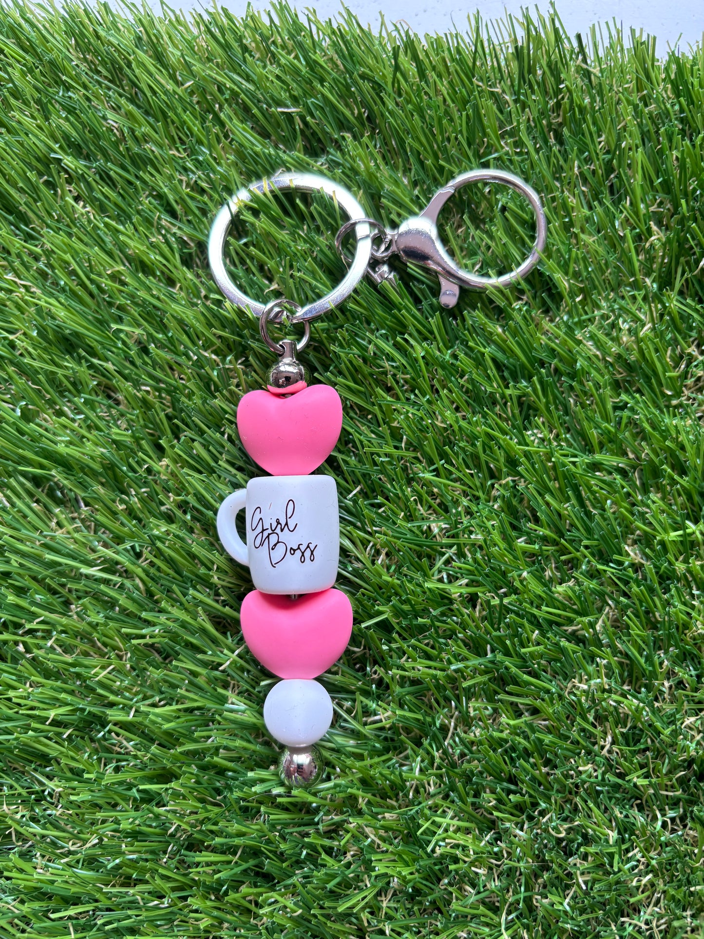 Sleutelhanger "Girl boss"