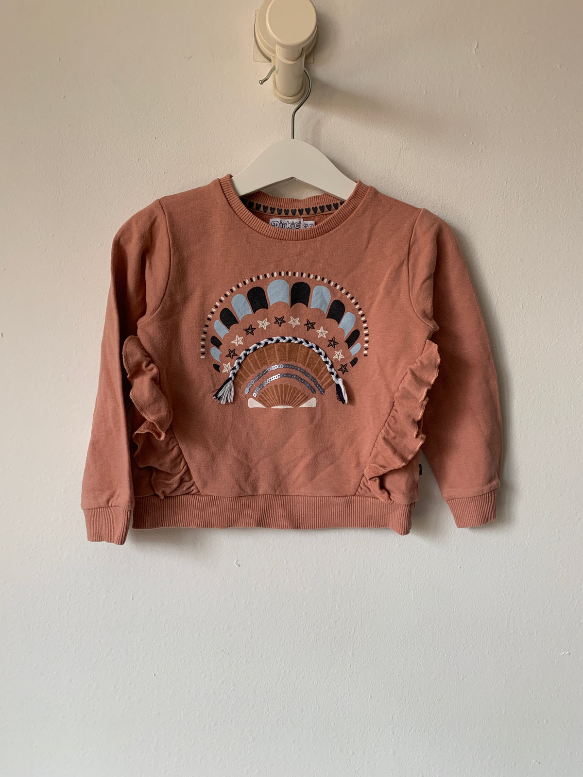 Roze sweatshirt | Dirkje | 92