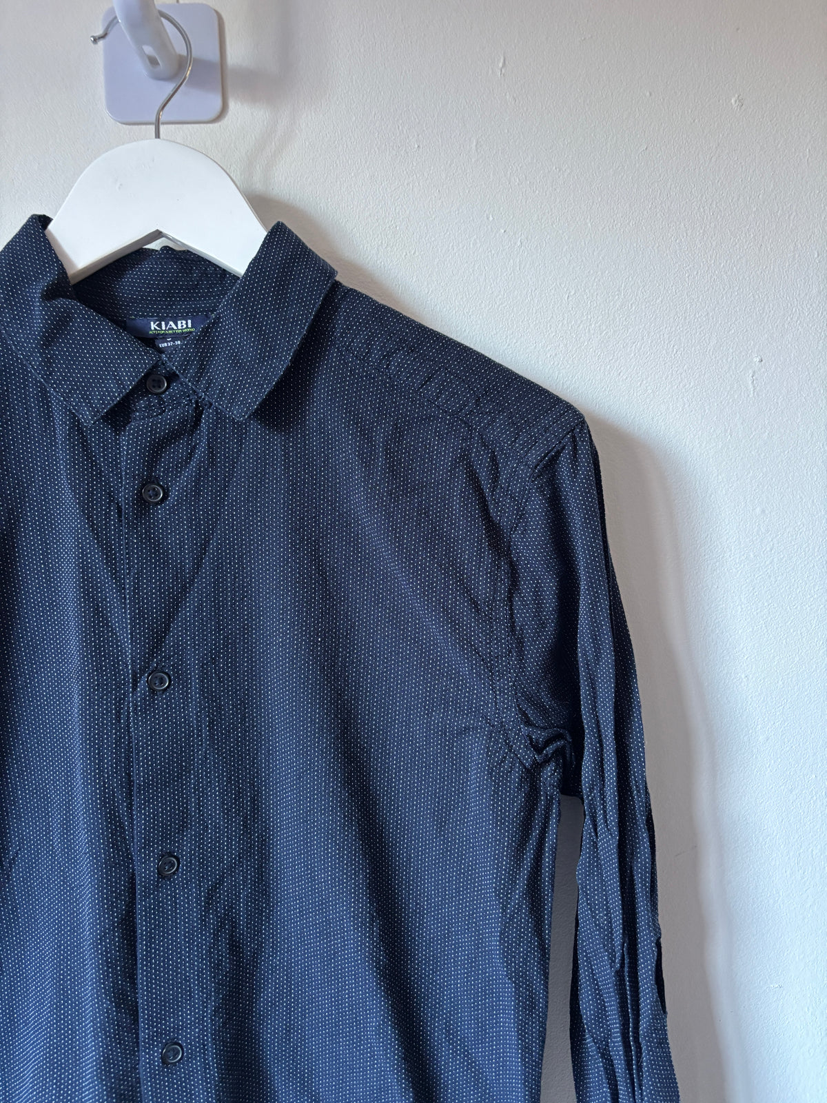 Marineblauw hemd | Kiabi | S
