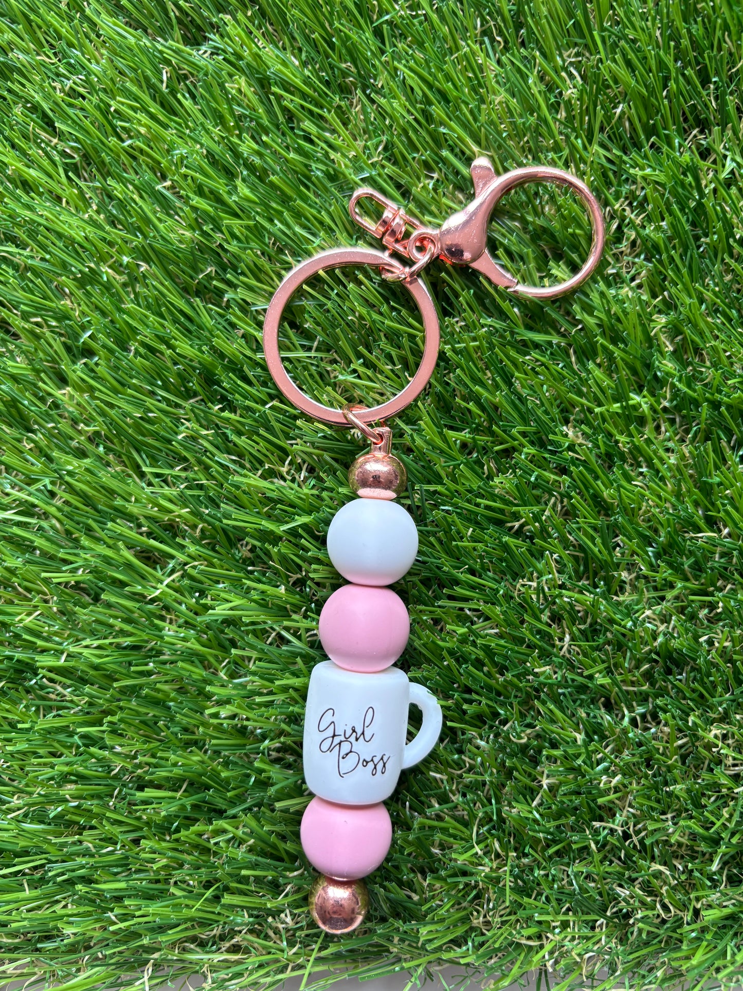 Sleutelhanger "Girl boss"