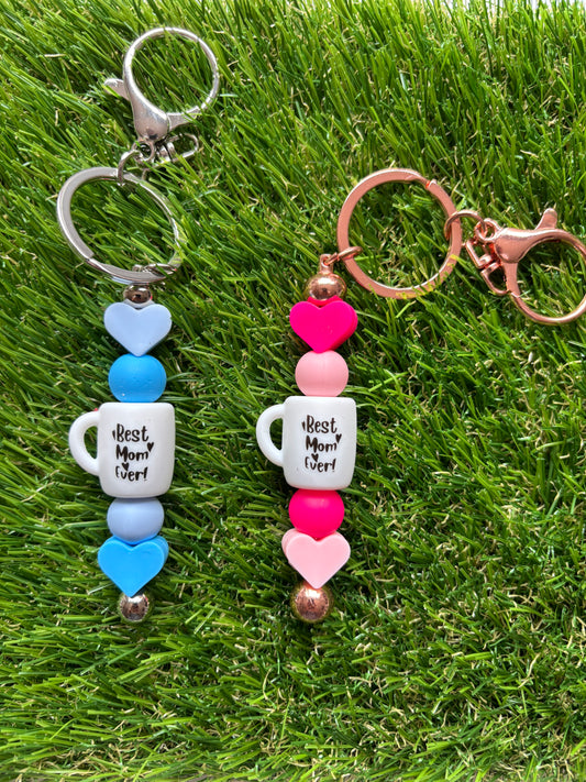 Sleutelhanger "Best mom ever"