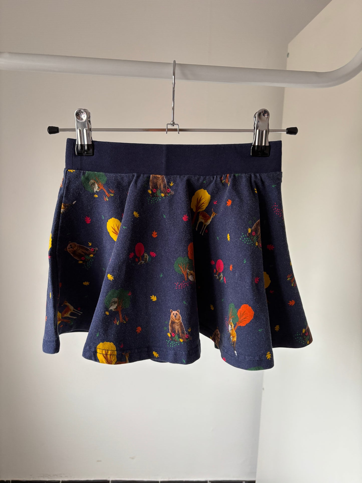 Marineblauw herfstrokje