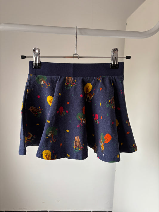 Marineblauw herfstrokje