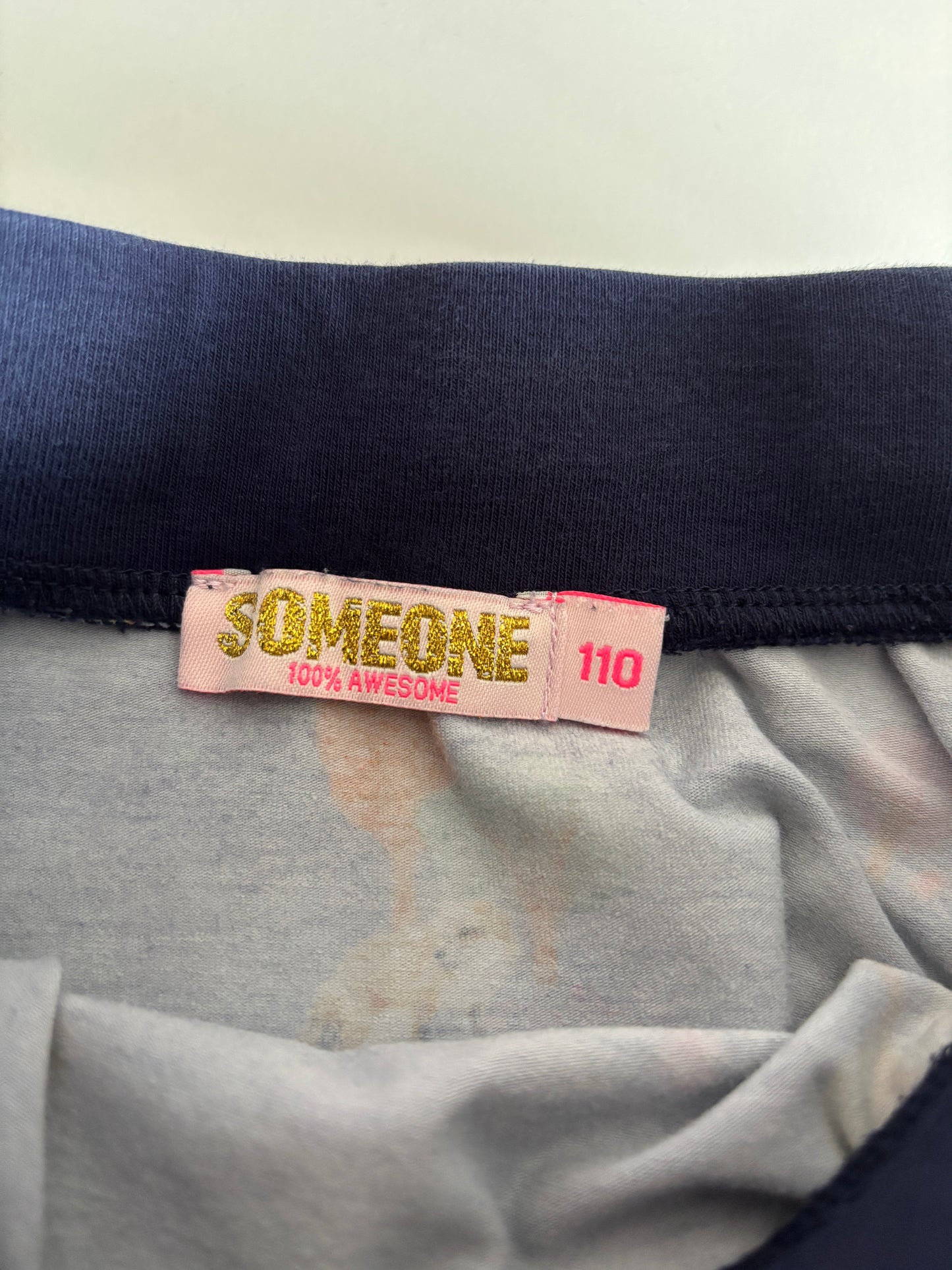 Marineblauw herfstrokje