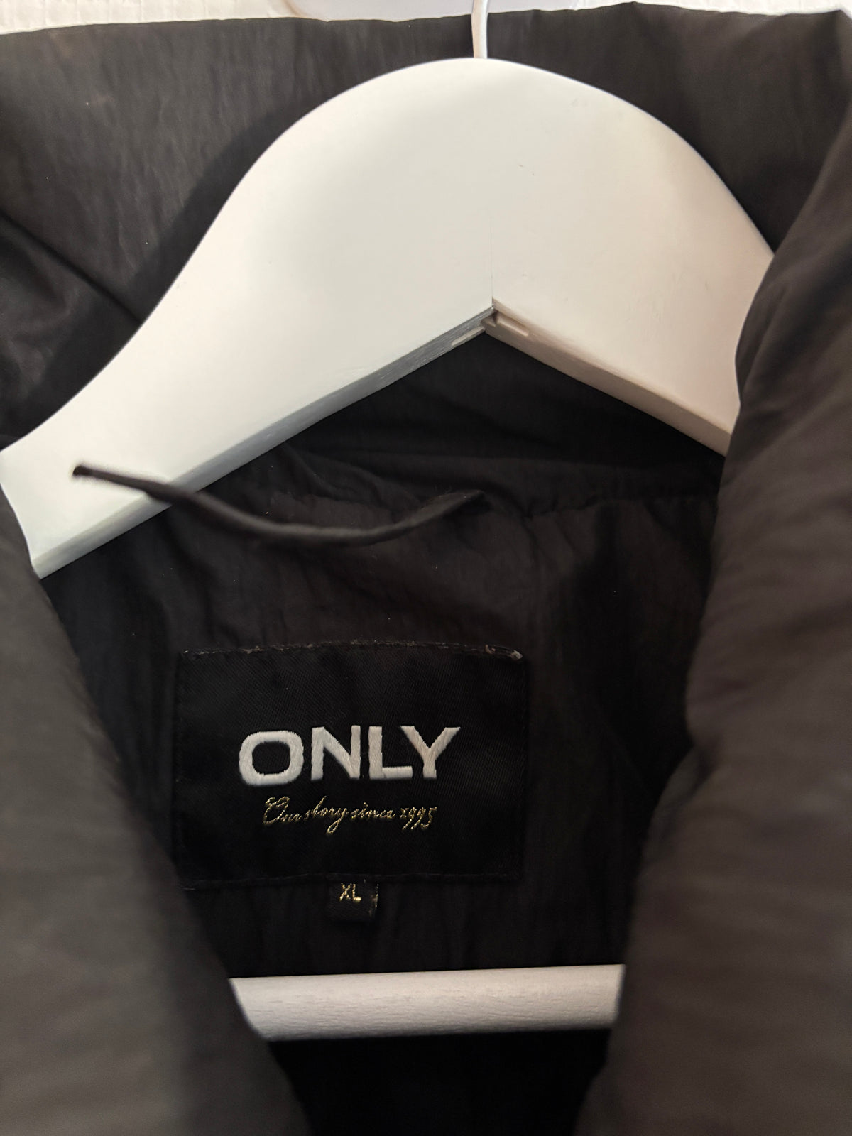 Zwarte winterjas | Only | XL