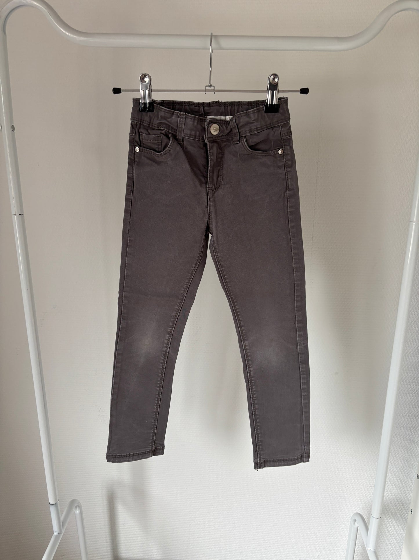 Grijze jeansbroek