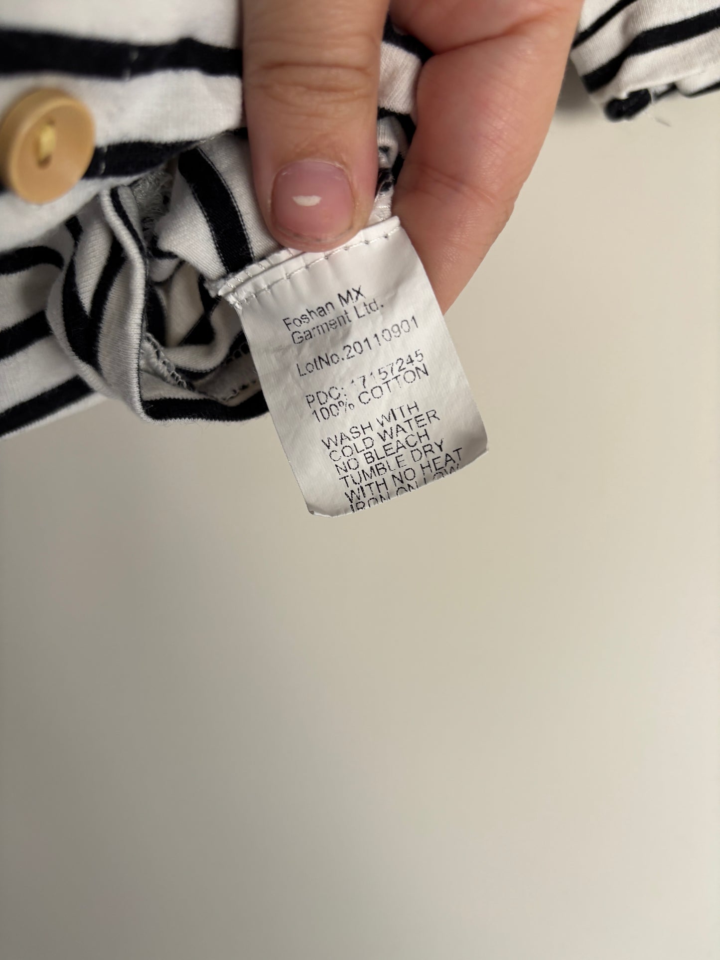 Gestreept zomerboxpakje