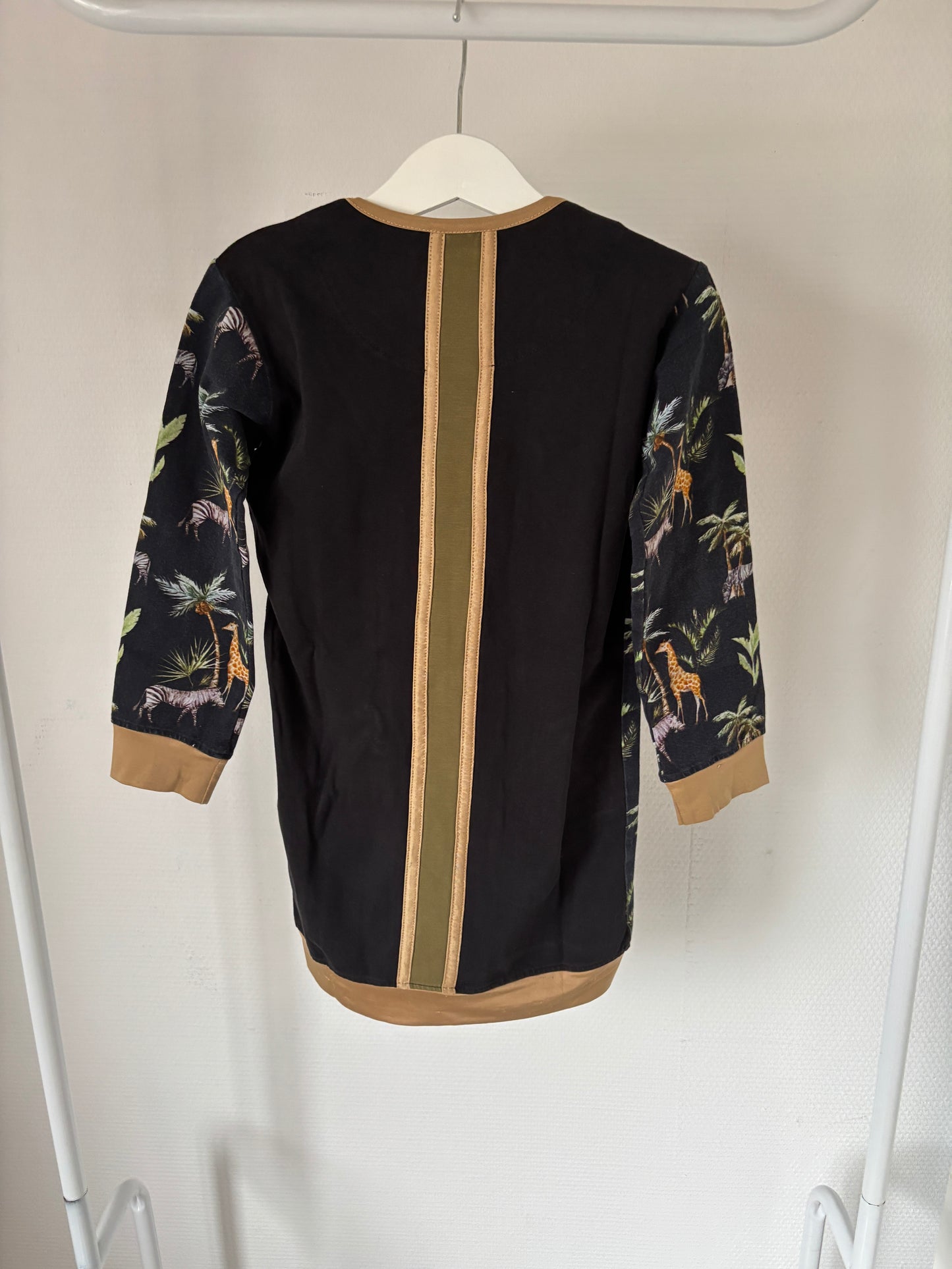 Jurk met giraf en zebra