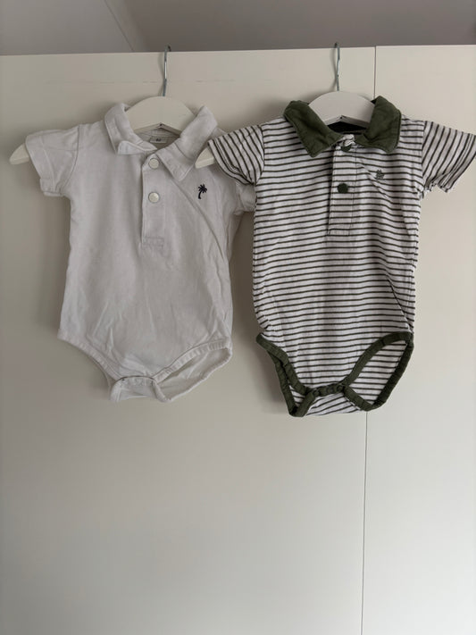 Bundel rompers met korte mouwen (2)