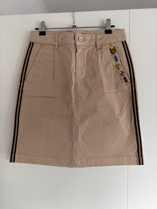 Beige rok