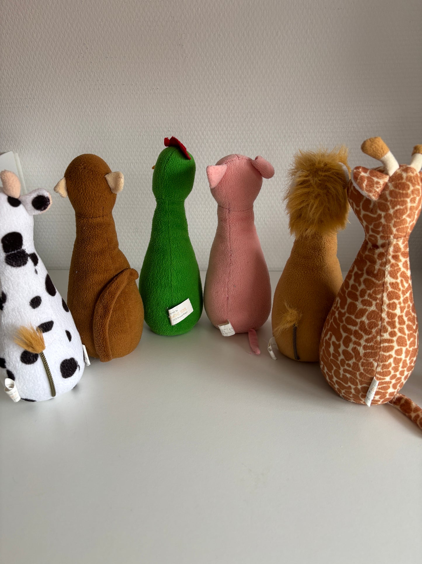 Pluchen dierenbowling