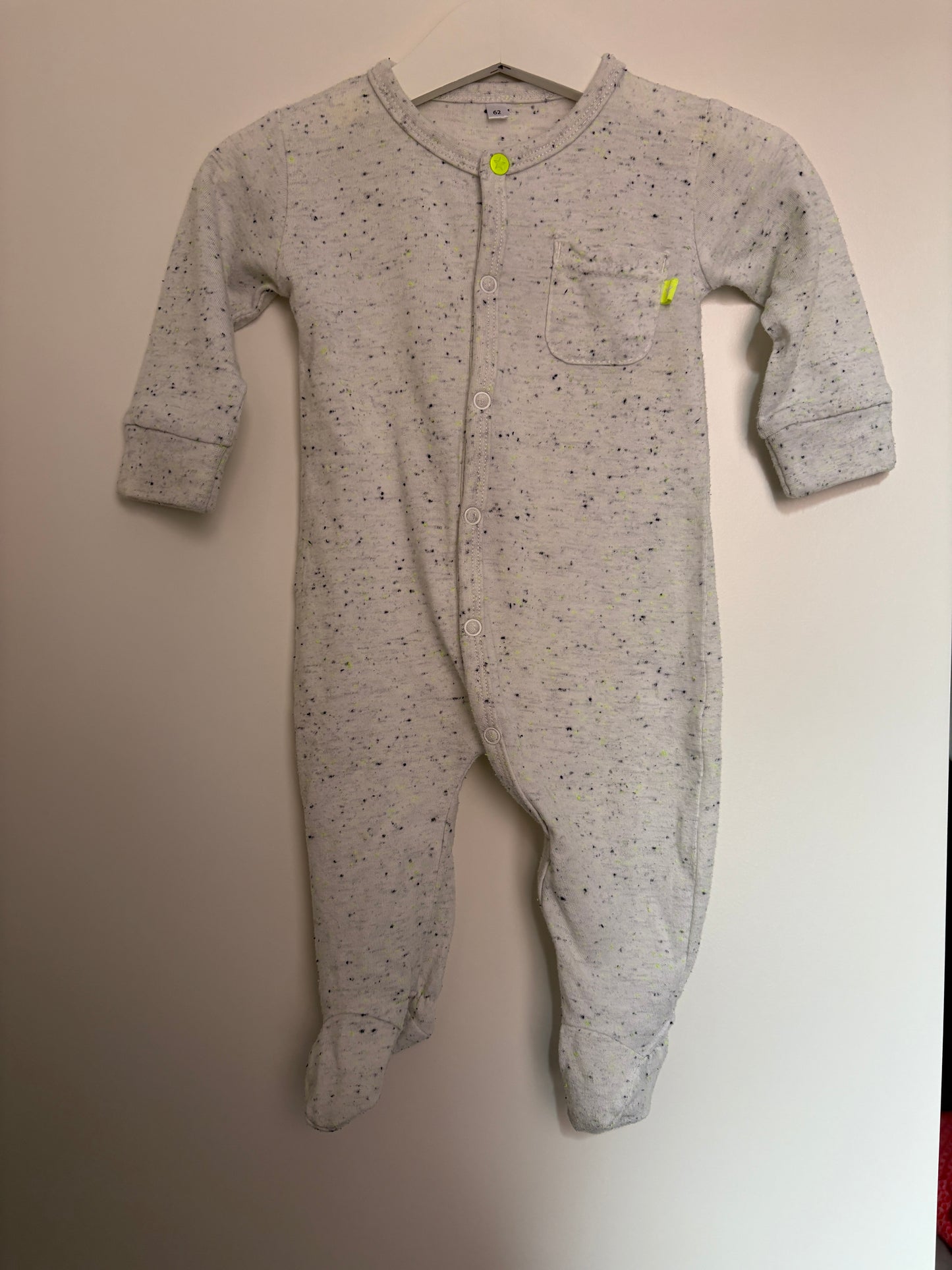 Gestippelde eendelige pyjama