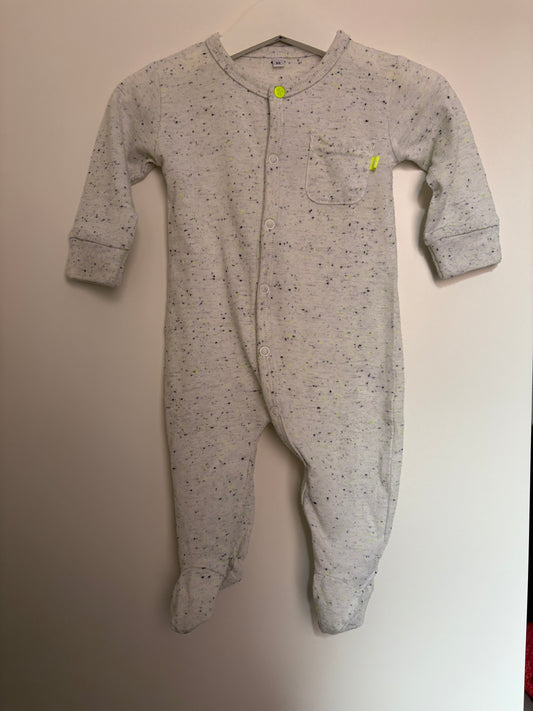 Gestippelde eendelige pyjama