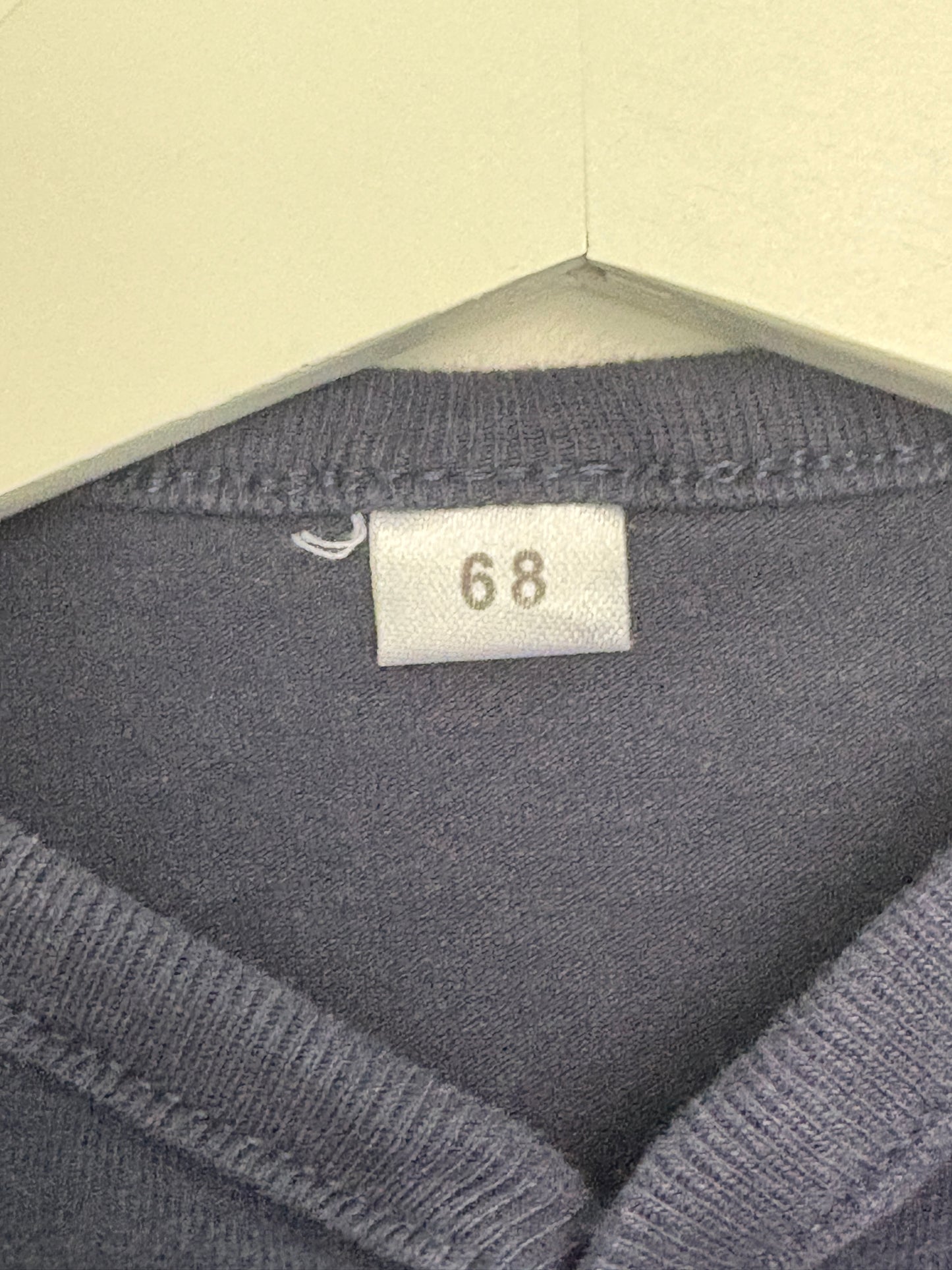 Marineblauw boxpakje