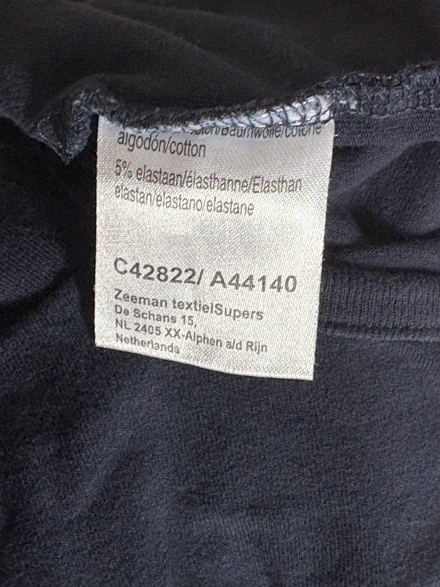 Marineblauw boxpakje