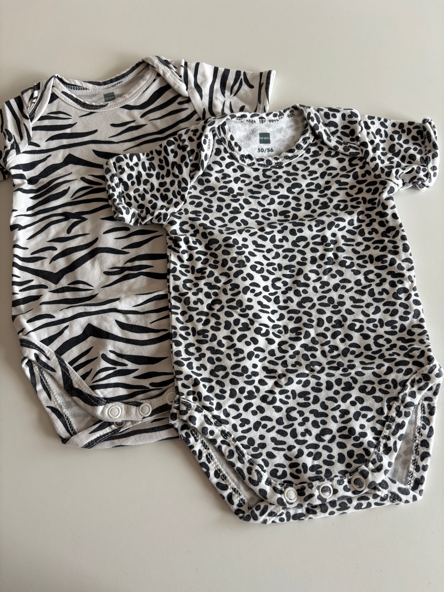 Bundel rompers met korte mouwen (2)