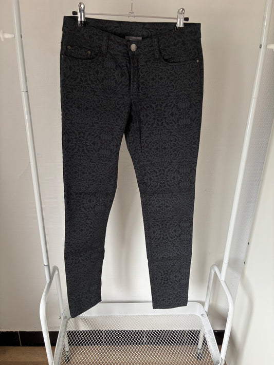 Zwarte jeansbroek