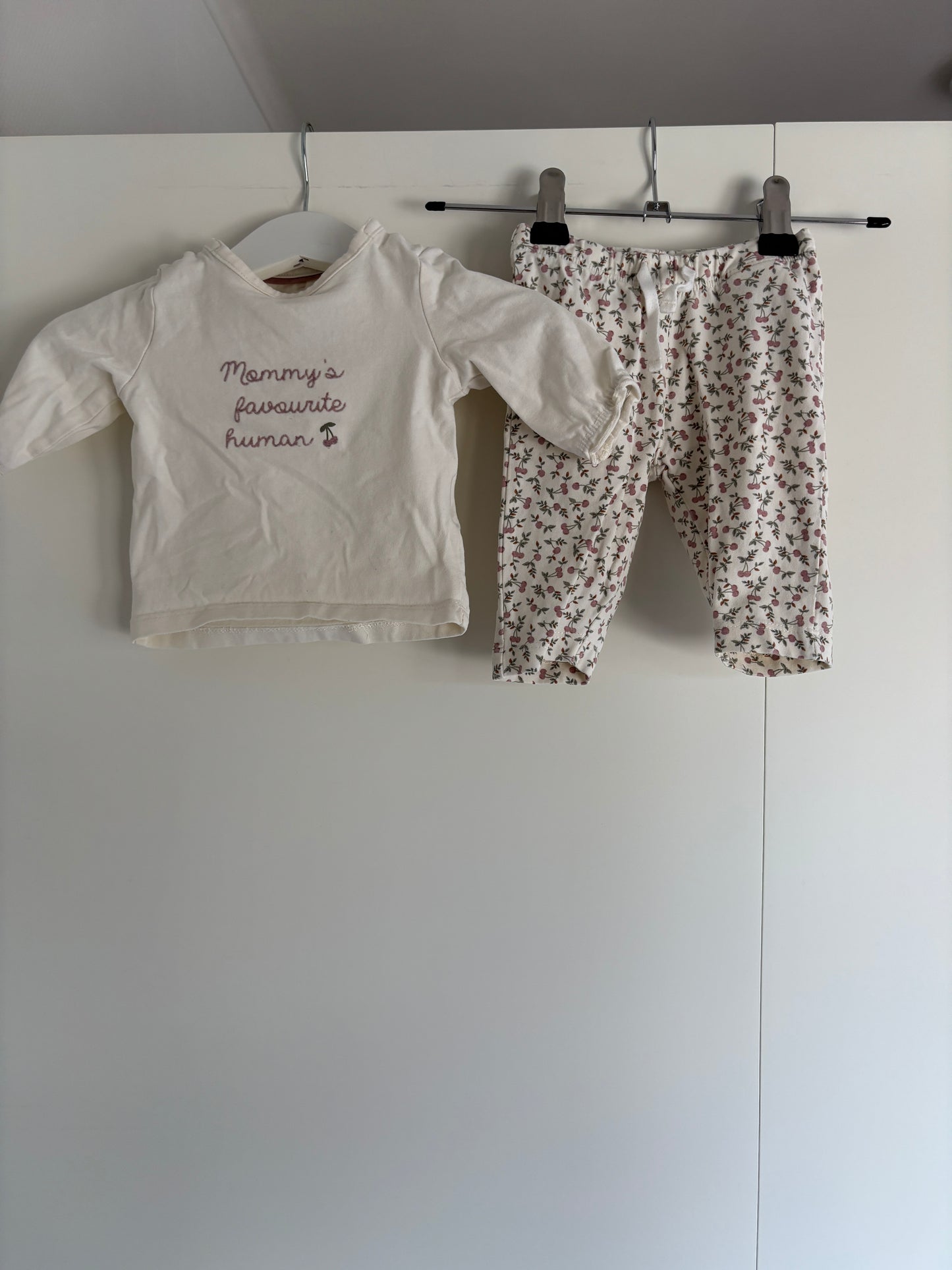 Setje "Mommy's favourite human"