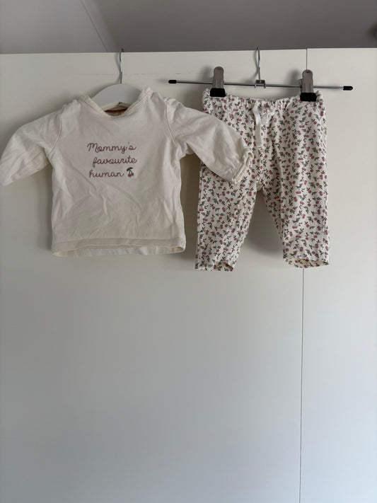 Setje "Mommy's favourite human"